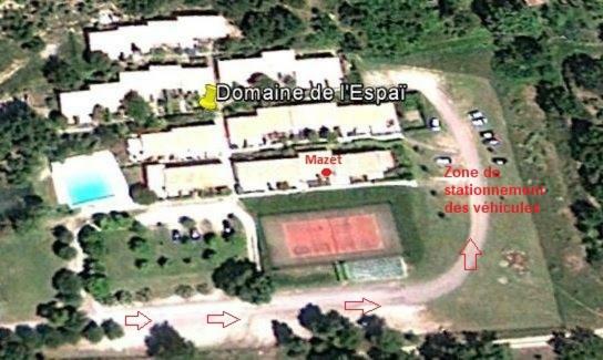 Mazet De Vacances Dans Le Domaine De L'Espai Saint-Martin-de-Brômes Esterno foto